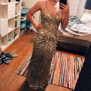 Sherri Hill prom dress.